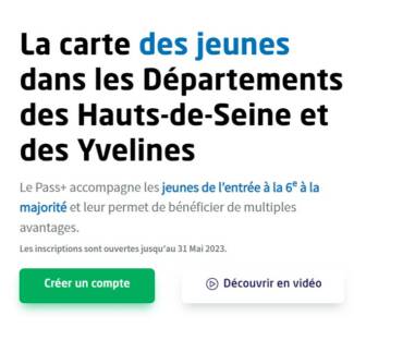 PASS PLUS YVELINES